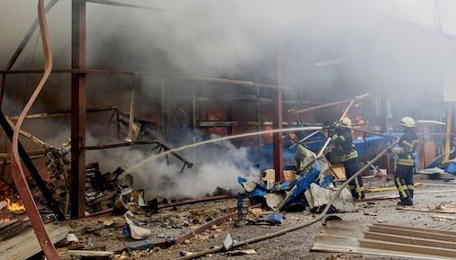 Mosca, è stato completamente spento l’incendio a deposito Bryansk