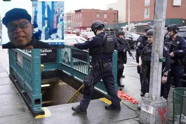 New York, è ancora in fuga l’attentatore della metro a Brooklyn