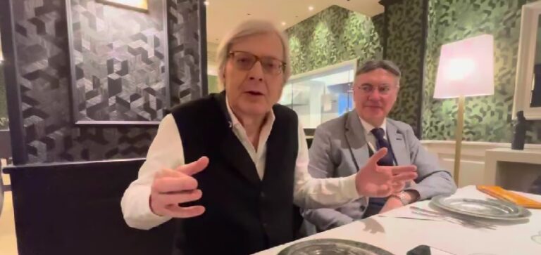 Sgarbi con Io apro Rinascimento a sostegno di Grando Sindaco