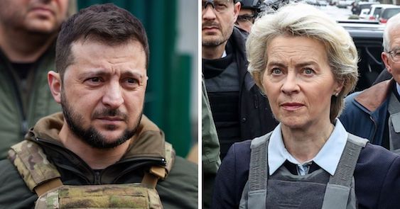 Guerra in Ucraina, Zelensky suggerisce alla von der Leyen l’embargo totale sul petrolio russo