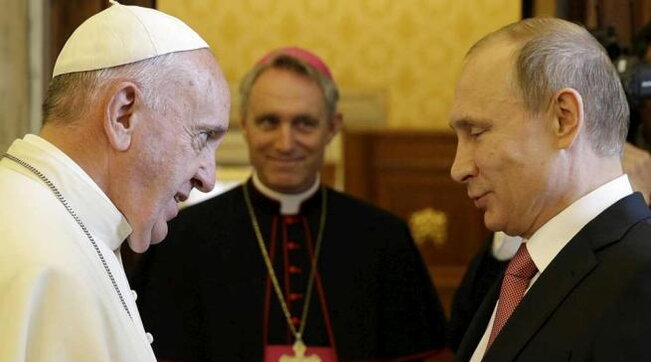 Guerra in Ucraina, la Russia apre al dialogo Papa Francesco
