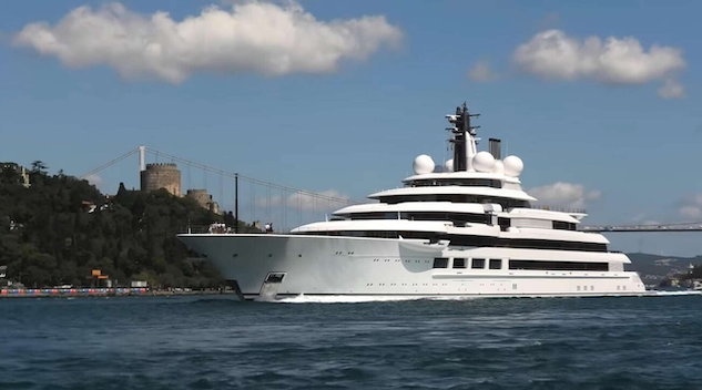Massa Carrara: sequestrato il mega yacht “Scheherazade” di Putin