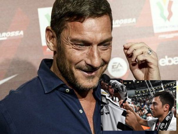 Calcio, la ‘missione’ di Francesco Totti: “Vedremo se riusciremo a portare Dybala alla Roma”