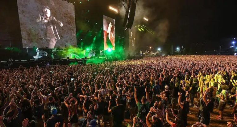Musica, oltre 120mila persone per il concerto di Vasco Rossi a Trento