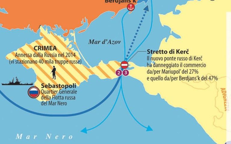 Guerra in Ucraina, secondo Kiev la Russia ha il pieno controllo del Mar D’Azov