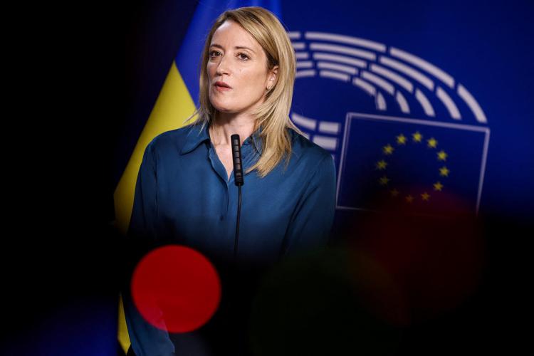 Metsola (Presidente dell’Europarlamento): “La visita dei tre leader europei è cruciale per Kiev”