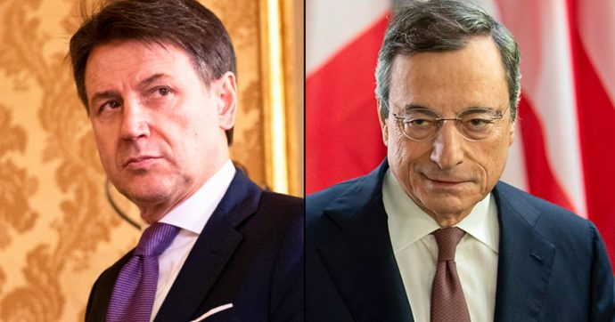 Governo, l’ira di Conte nei confronti di Draghi: “Trovo semplicemente grave che si intrometta nella vita di forze politiche che lo sostengono peraltro”