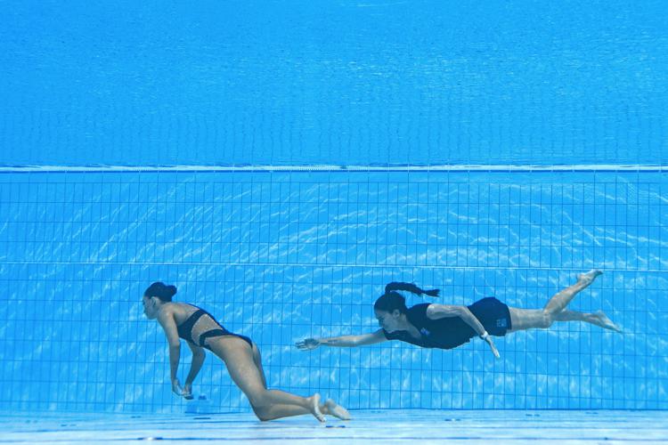 Paura nei mondiali di nuoto a Budapest per lo svenimento in acqua della nuotatrice Usa Anita Alvarez