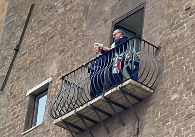 Roma, Ursula von der Leyen in Campidoglio con il sindaco Gualtieri
