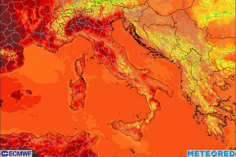 Meteo: con l’Anticlone “Caronte” al via una settimana di caldo torrido