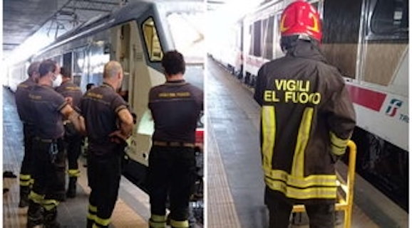 Roma, tragedia a Termini: muore una donna travolta da una motrice di un treno