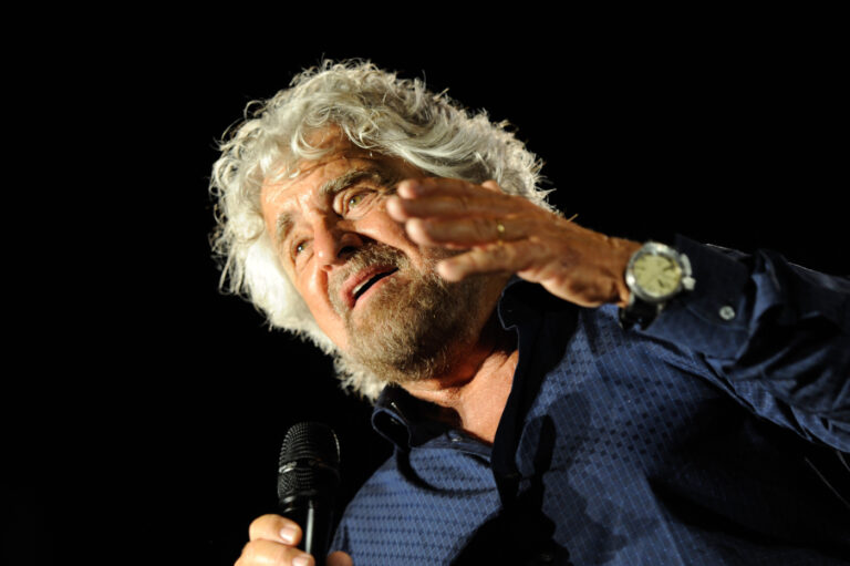 Beppe Grillo - Foto LaPresse