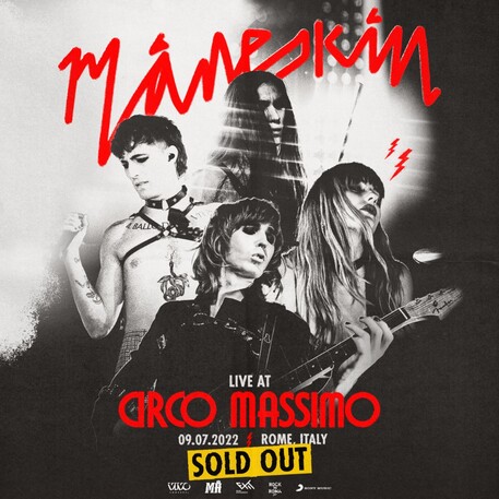 Roma, stasera attese almeno 70mila persone al Circo Massimo per il concerto dei Maneskin