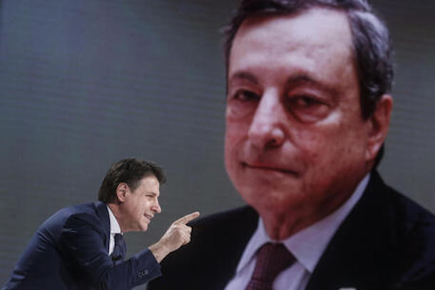 Governo, telefonata tra Draghi e Conte: lunedì pomeriggio il faccia a faccia