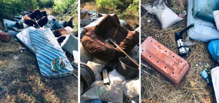 Ancora una discarica abusiva a Gricciano