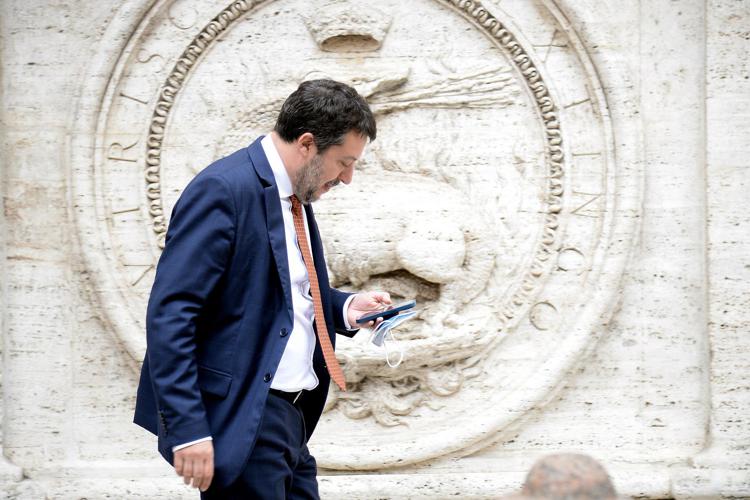 Crisi di governo, Matteo Salvini ai suoi “Totale adesione alle dichiarazioni del premier”