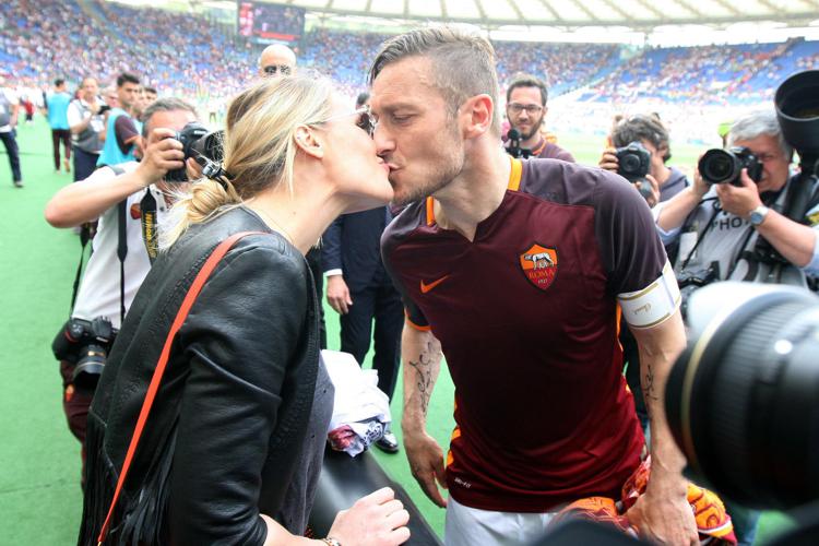 Roma, separazione ufficiale tra Francesco Totti e Ilary Blasi