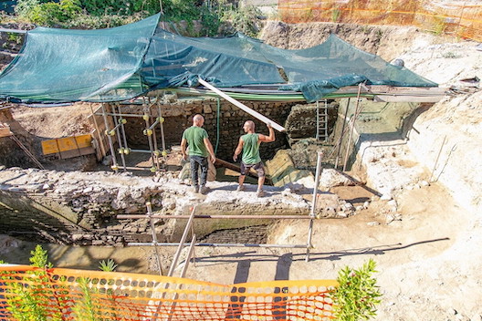 Roma, importante scoperta dei resti di un ponte di età imperiale sulla via Tiburtina