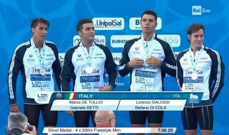 Europei di Nuoto a Roma: prima medaglia d’oro e un’argento per l’Italia