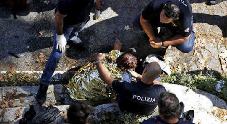 Roma, una donna sordomuta caduta nel Tevere è stata salvata da un agente di polizia