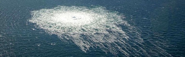 Esplosioni sottomarine per le perdite di gas dalle condutture di Nord Stream 1 e 2