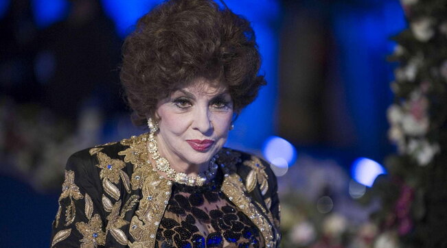 Roma, operata Gina Lollobrigida: intervento perfettamente riuscito