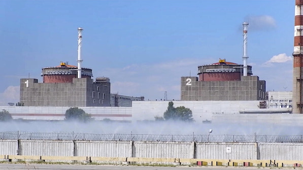 Ucraina, ancora fuoco russo nei pressi della centrale nucleare di Zaporizhzhia