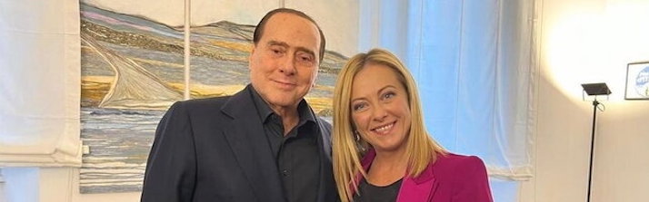 Berlusconi-Giorgia Meloni: un’ora e mezza per il disgelo in vista di formare il governo nei prossimi giorni