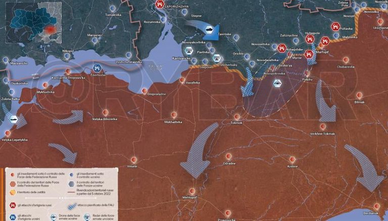 Guerra in Ucraina, sarebbe imminente un attacco di Kiev verso Melitopol
