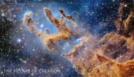 I Pilastri della Creazione, l’incredibile elaborazione del gruppo Astrofili Palidoro