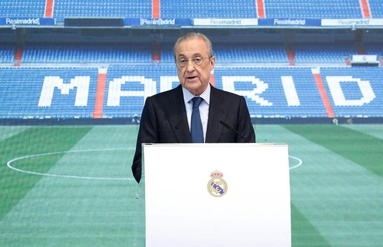 Calcio, parla il presidente del Real Madrid: “Difendo la Superlega, è una soluzione per curare un settore malato”