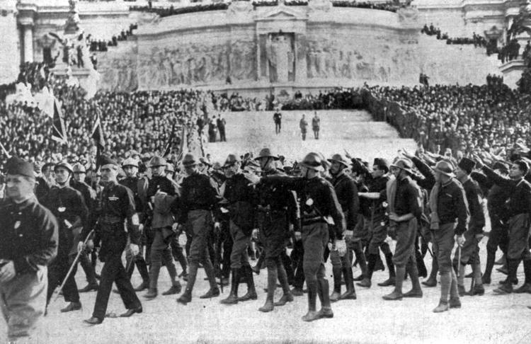 Cento anni fa la Marcia su Roma, preludio della presa del potere da parte di Benito Mussolini