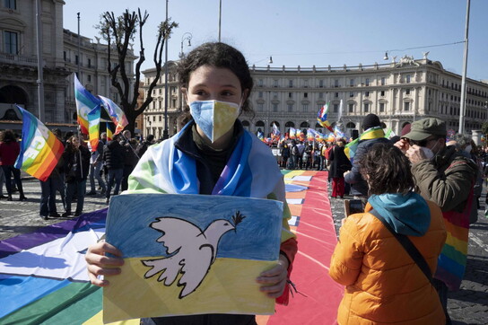 A Roma e a Milano la marcia per la pace in Ucraina