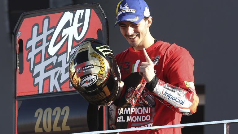 Moto Gp: dopo 13 anni vince il titolo l’italiano Pecco Bagnaia