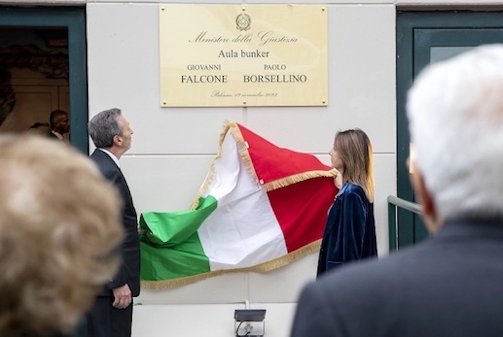 Palermo, a trent’anni dal loro martirio intitolata l’aula bunker Falcone Borsellino all’Ucciardone