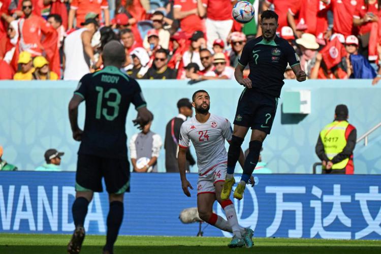 Mondiali di calcio, l’Australia batte la Tunisia 1-0