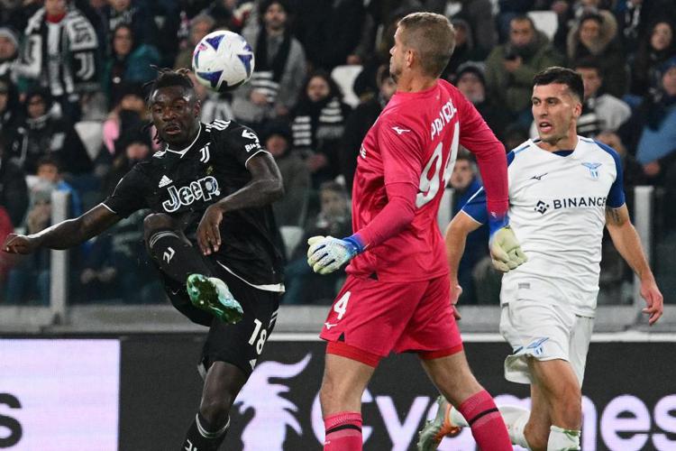 Calcio, la Lazio travolta 3 a 0 dalla Juventus
