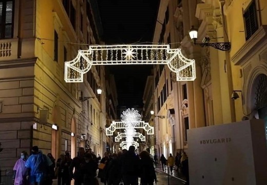 Roma non resterà al buio a Natale, le vie della Città Eterna saranno illuminate