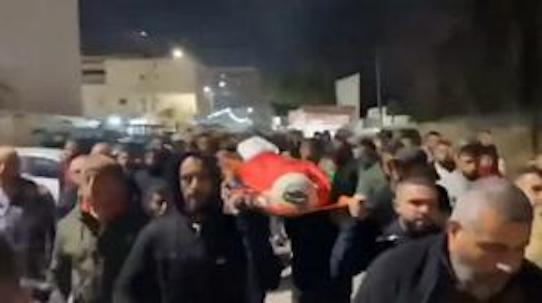 Cisgiordania, a Jenin 16enne palestinese uccisa dai militari israeliani