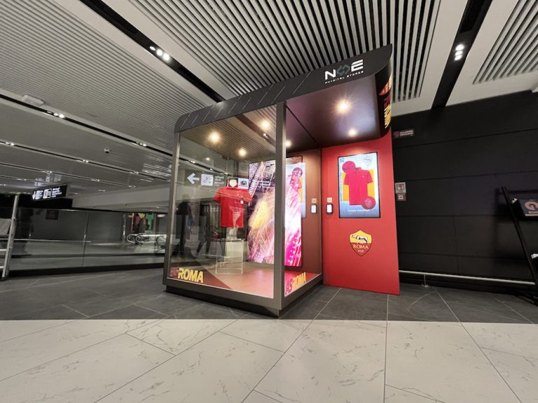 Roma, “Nooe” è il primo negozio fisico-digitale all’aeroporto Leonardo da Vinci