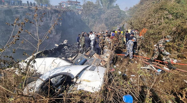 Tragedia in Nepal: precipita un aereo con 72 persone a bordo. Non ci sono sopravvissuti
