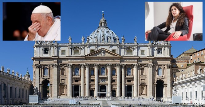Vaticano, oggi è il ‘gran giorno’ di Francesca Chauqui: “Parlerò del potere occulto dietro il Papa”