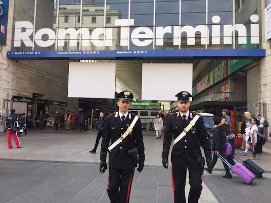 Roma, giro di vite delle forze dell’ordine alla Stazione Termini