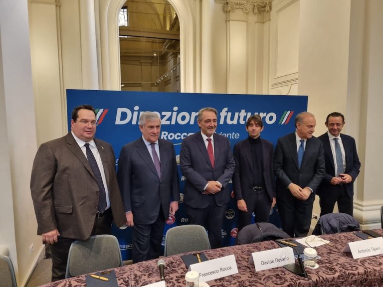 Elezioni regionale del Lazio, Francesco Rocca presenta la sua squadra per il centro destra