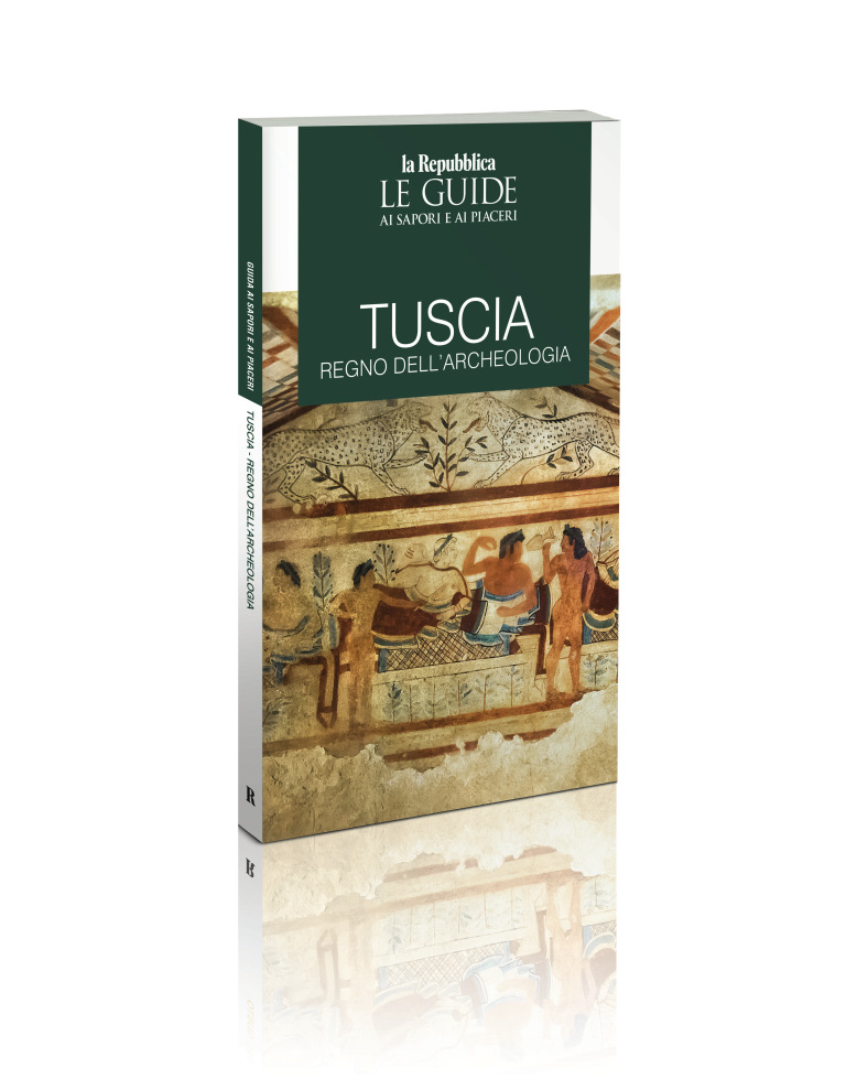 “Tuscia – Regno dell’Archeologia” La nuova Guida di Repubblica Nicola Piovani testimonial d’Etruria