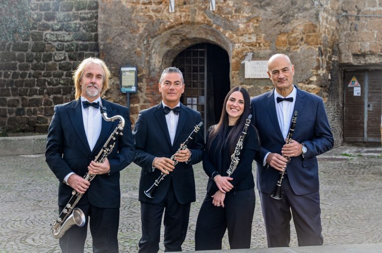 Il Quartetto di clarinetti Ulderico Paone in concerto al Granarone di Cerveteri