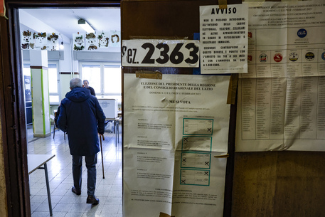 Nel Lazio alle ore 12 l’affluenza alle urne per le elezioni regionali è stata del 7,49%