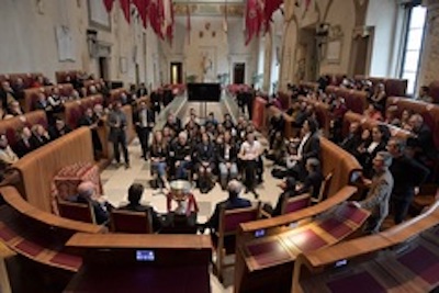 La Roma Volley club femminile porta la Coppa Italia in Campidoglio