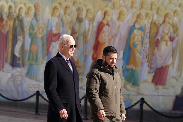 Ucraina, visita a sorpresa del presidente Usa Joe Biden