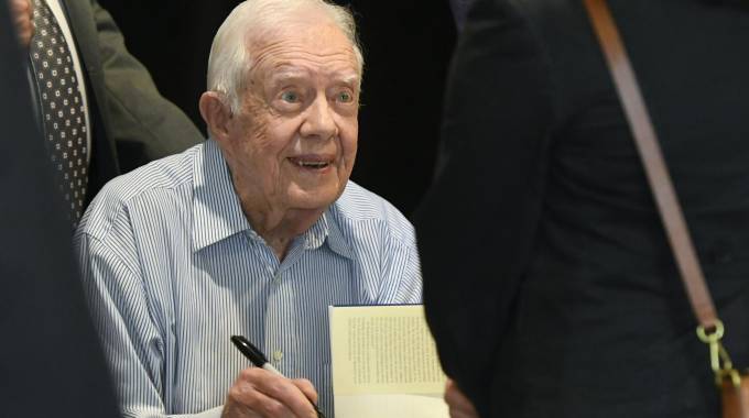 Usa, cure palliative in casa per l’ex presidente 98enne Jimmy Carter